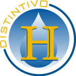 Distintivo H Logo Vector