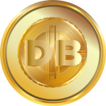 Double Bubble Coin Logo Vector