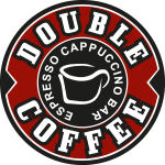 Double Coffee Logo Vector