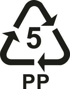 ECOLOGY SYMBOL FOR PP 5 Logo Vector