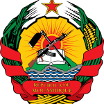 Emblem Of Mozambique Logo Vector