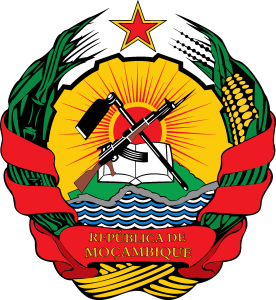 Emblem Of Mozambique Logo Vector