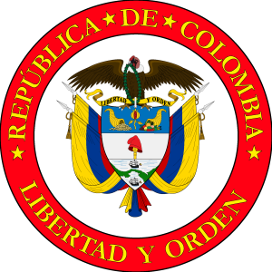 Escudo De Colombia Gran Escala Logo Vector