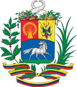 Escudo De La Republica Bolivariana De Venezuela Logo Vector