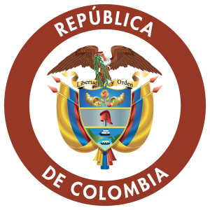 Escudo de Colombia Nuevo Logo Vector