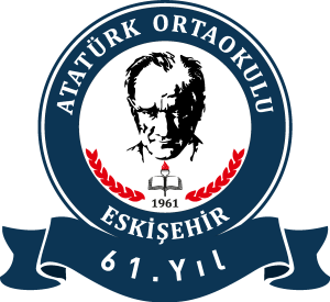 Eskişehir Atatürk Ortaokulu 61.Yıl Logo Vector