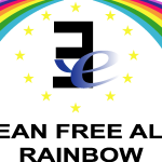 European Free Alliance Rainbow Logo Vector