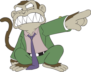 Family Guy   Crazy monkey Logo Vector