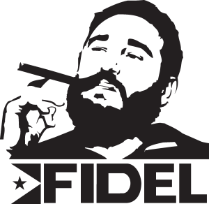 Fidel Castro Logo Vector