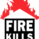 Fire Kills Logo Vector