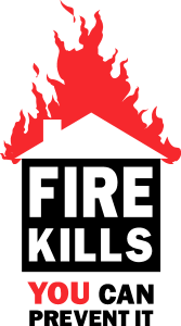 Fire Kills Logo Vector