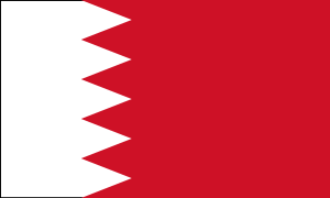Flag Of Bahrain Logo Vector
