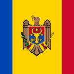 Flag Of Moldova Logo Vector