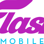 Flash Mobile Logo Vector