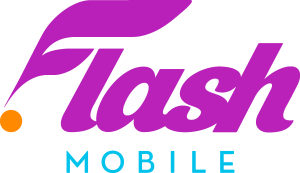 Flash Mobile Logo Vector