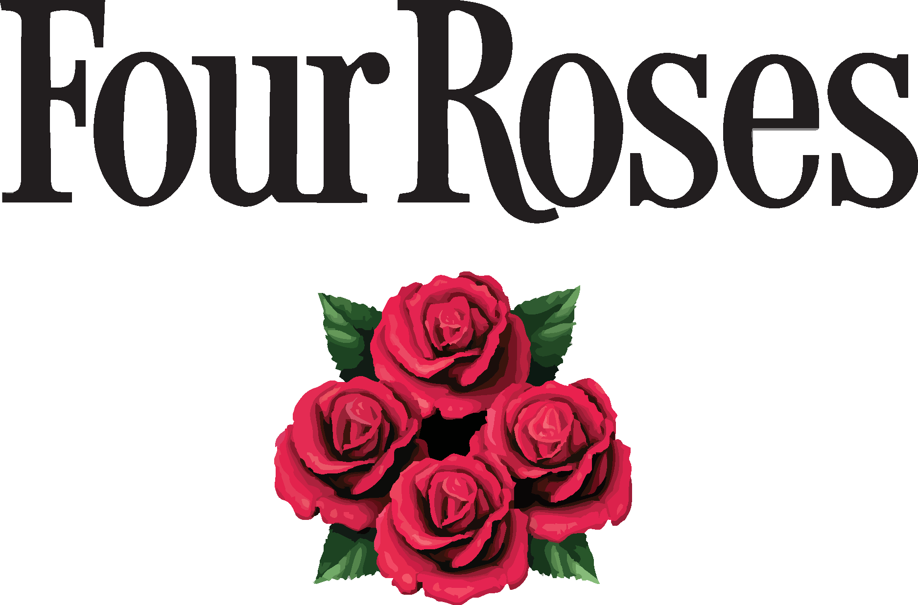 Four Roses Logo Vector - (.Ai .PNG .SVG .EPS Free Download)