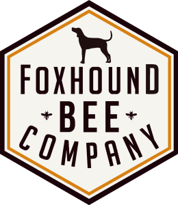 Foxhound Bee Company Logo Vector