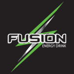 Fusion Energy Drink Logo Vector