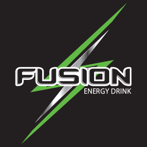 Fusion Energy Drink Logo Vector