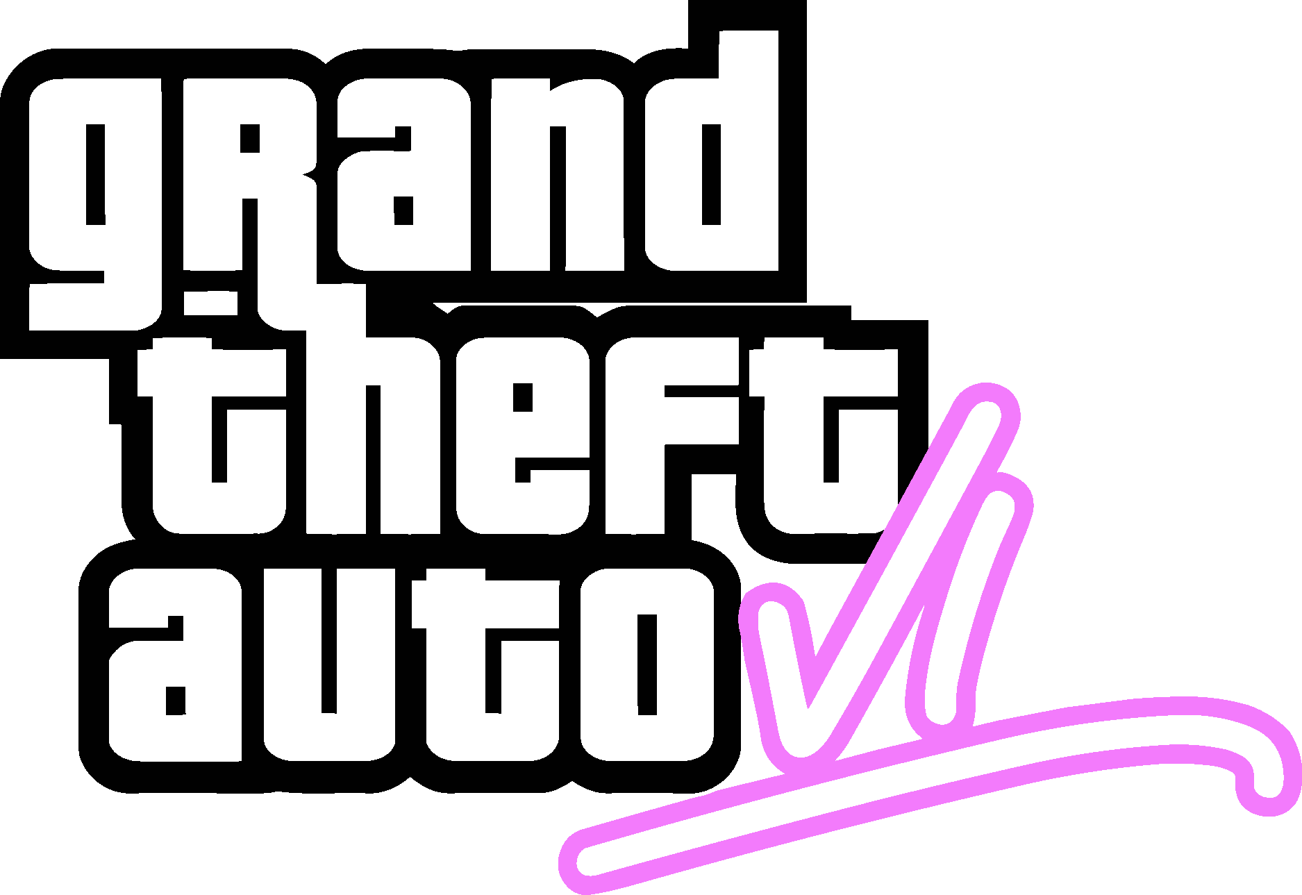 Grand Theft Auto Vice City Vector Logo - Download Free SVG Icon