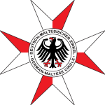 German Maltese Circle Logo Vector