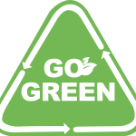 Go Green Logo Vector