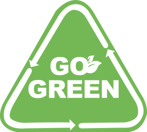 Go Green Logo Vector