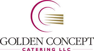 Golden Concept Catering Logo Vector