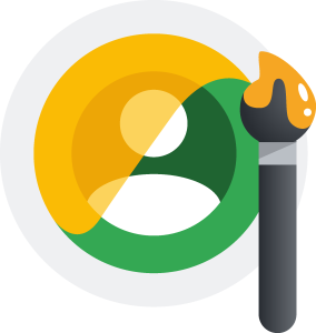 Google Customize Profile Logo Vector