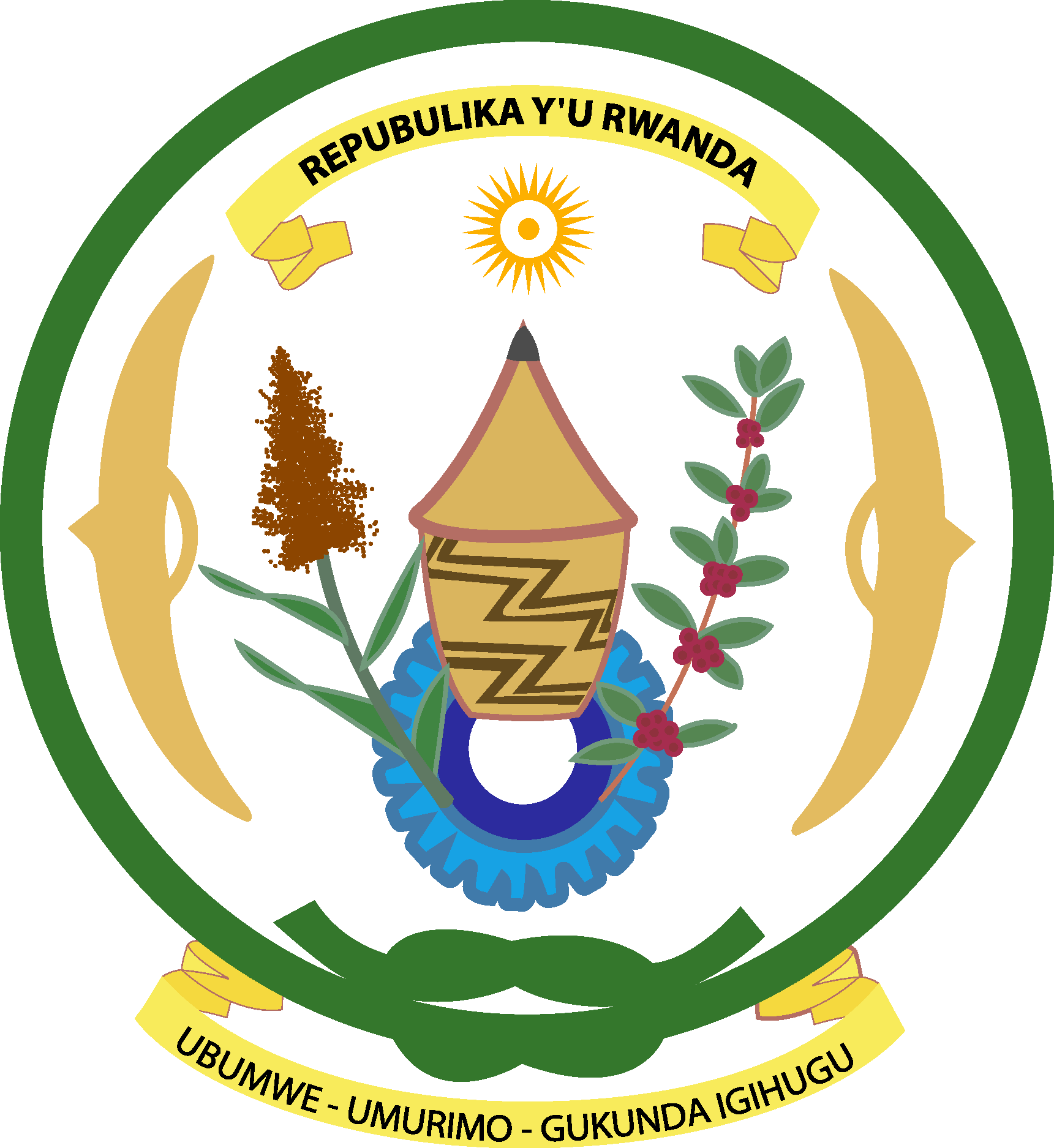 Government Of Rwanda Logo Vector