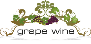 Grape Wine Logo Vector