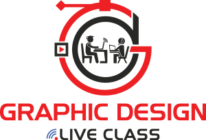 Graphic Design Live Class Logo Vector