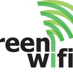 Green Wifi Logo Vector