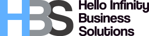 Hello Infinity Business Solutions HBS Logo Vector