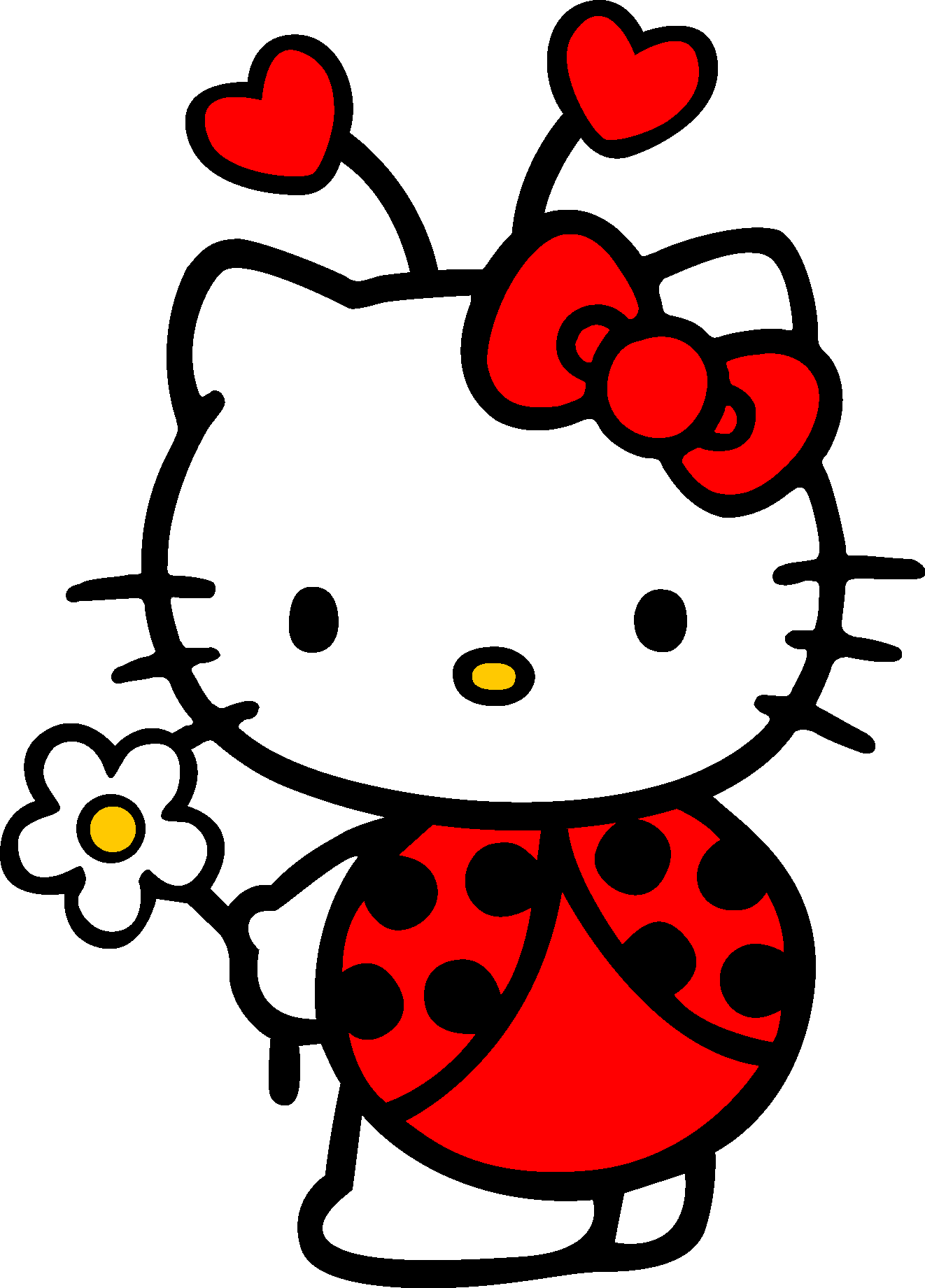 Sanrio Smiles Logo Png Transparent Hello Kitty Say - Clip Art Library