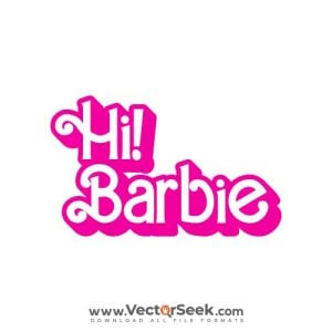 Hi! Barbie Logo Vector