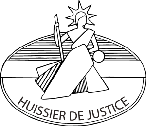 Huissier De Justice Logo Vector