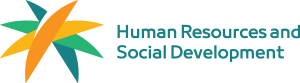 Human Resources & Social Development Logo Vector