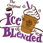 Ice Blended® Drink Logo Vector