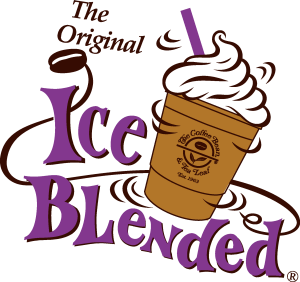 Ice Blended® Drink Logo Vector