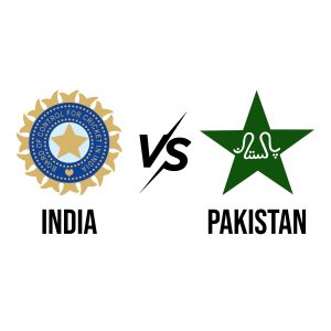 India VS Pakistan Logo Vector