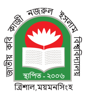 Jatiya Kabi Kazi Nazrul Islam University Logo Vector