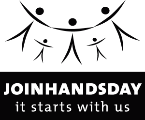 Join Hands Day Logo Vector