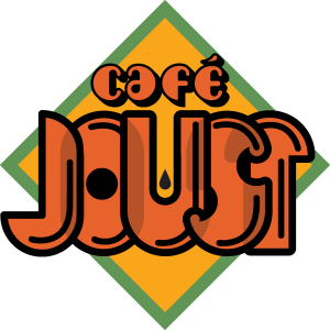 Joust Cafe Logo Vector