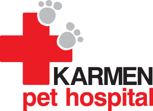 Karmen Pet Hospital Logo Vector