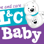 L&C Baby Logo Vector