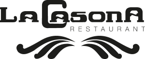 La Casona Restaurant Logo Vector