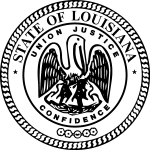 La. State Seal Logo Vector