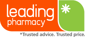 Leading Pharmacy Logo Vector