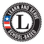 Learn and Serve America School Based Logo Vector